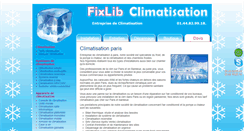 Desktop Screenshot of climatisation-paris.com